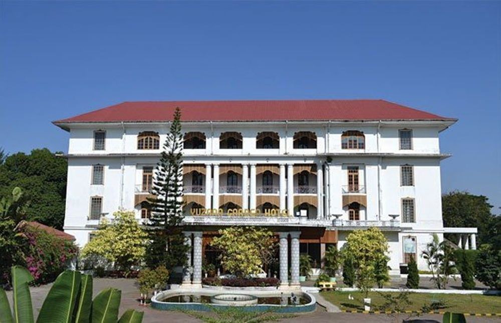 ยูซานา การ์เดน โฮเต็ล Hotel ย่างกุ้ง ภายนอก รูปภาพ